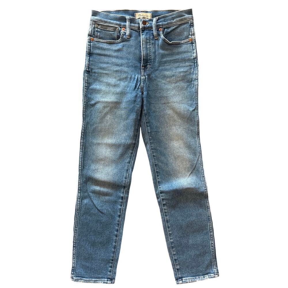 Women’s Madewell Medium Wash High Rise Stovepipe Skinny Jeans Size 26
